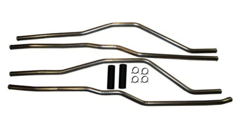 Long Coolant Pipes for 1.9L Vanagon in Stainless Steel (early version)