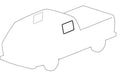 Side Window Seal, Crew Cab Vanagon, Opening Door Side- 80-91