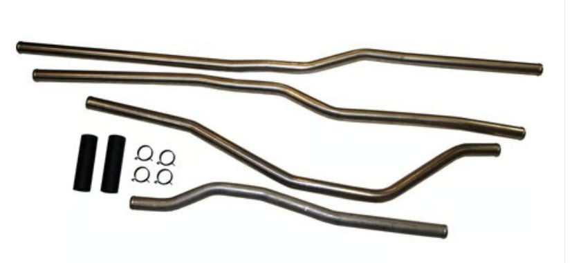 Long Coolant Pipes for 86-91 2wd Vanagon in Stainless Steel