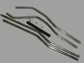 Long Coolant Pipes for 86-91 2wd Vanagon in Stainless Steel