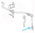 Plate for damping ring at the bottom of the sway bar drop link for 80-91 Vanagon .