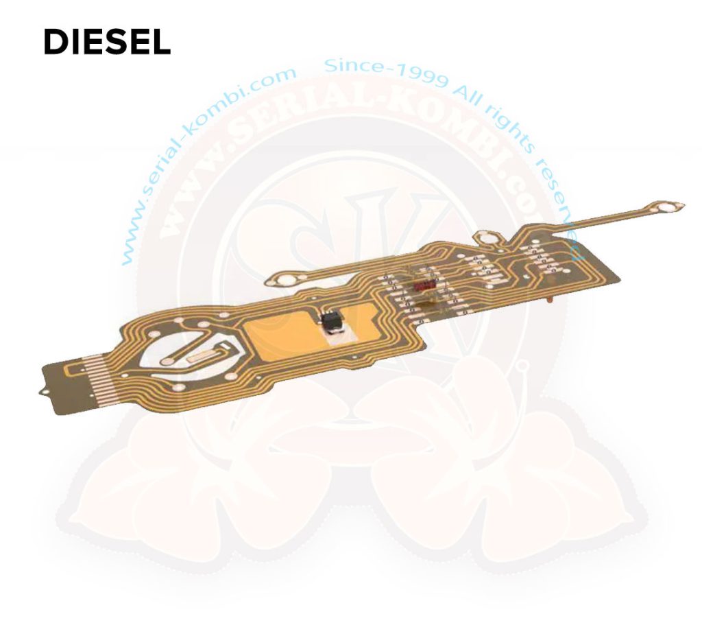 Instrument cluster circuit Foil for 82-84 Diesel Vanagon