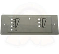 Cover plate 8 indicator light holes grey Westfalia 5/1979-7/1992