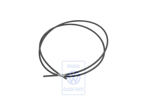 Black vacuum hard line for all VW Bus and Vanagon brake booster
