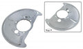 Backing Plate for Front Disc Brakes 2wd Vanagon 86-91 (left)