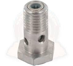 Banjo bolt with restrictor, for Diesel Vanagon fuel filter