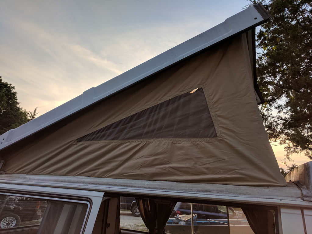 Pop Top Canvas, 3 window for 84-91 Westfalia (Tan)