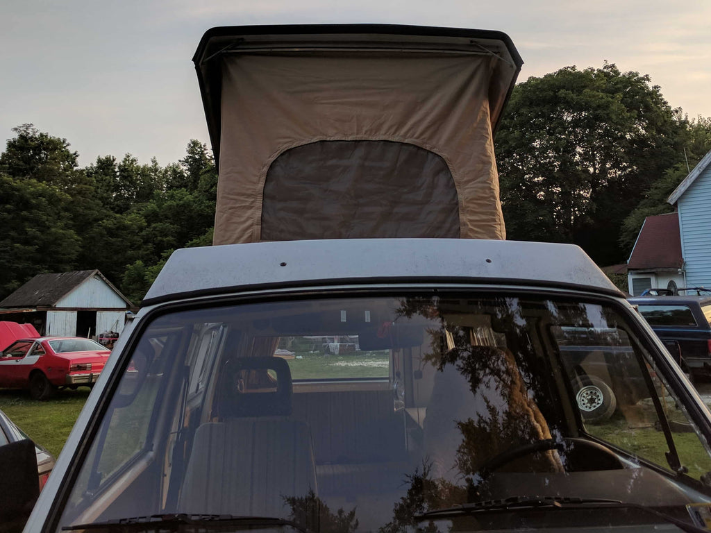 Pop Top Canvas, 3 window for 84-91 Westfalia (Tan)