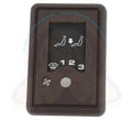 Cover for rear heater fan switch on all Vanagon- Brown