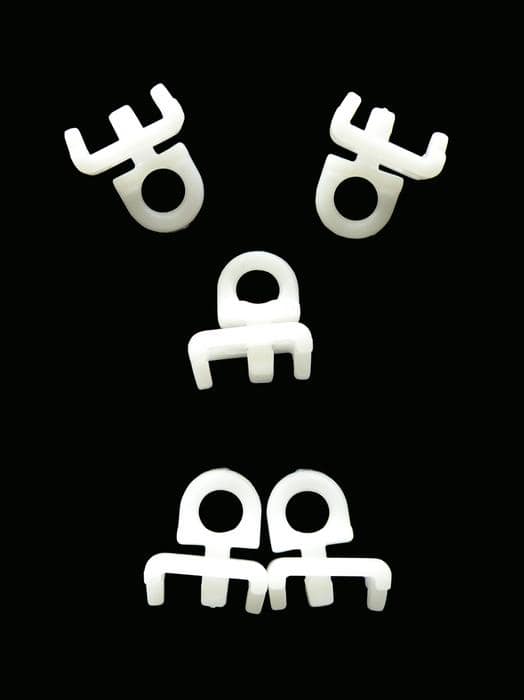Curtain glider track locks for Westfalia Vanagon pack of 5