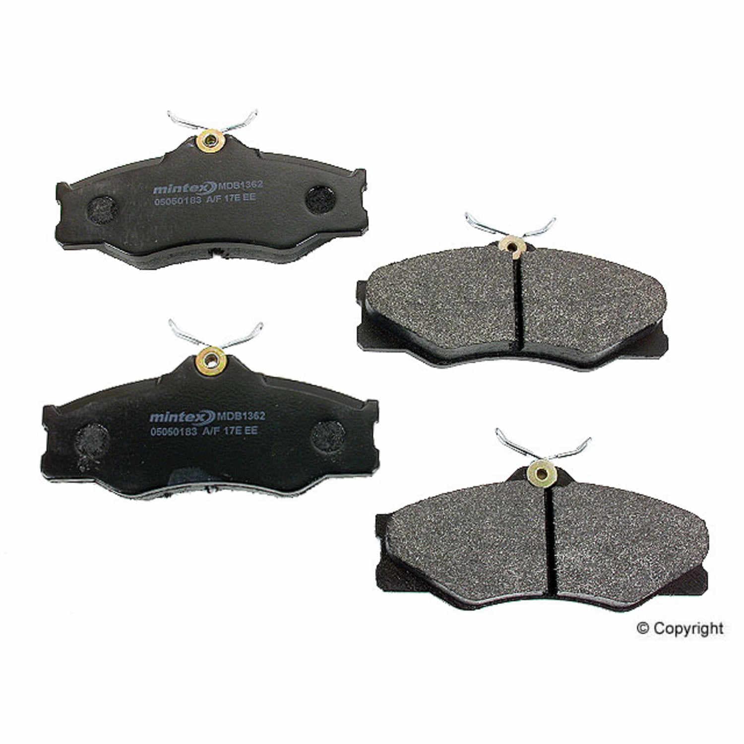 Front Brake Parts Kit for 86-92 2wd Vanagon
