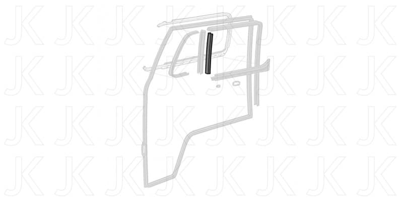 Front Door window Seal for 68-79 Bus