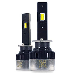 9004 LED Bulb set for stock Vanagon Square outer Headlight Housing 86-92