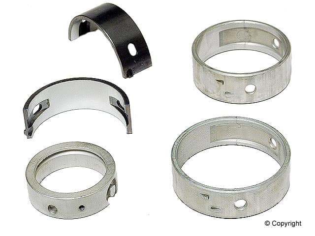 Oversized Main Bearing Set for 2.1l Vanagon with .25mm/.010" turned Crank and .50mm/.020" bored case