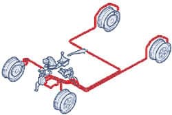 Metal Brake Line Kit for 83-85 Vanagon