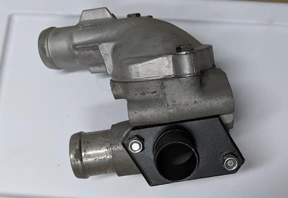 Brand New Metal Thermostat Housing Replacement Kit for 83.5-85 Vanagon 1.9l (Aftermarket)