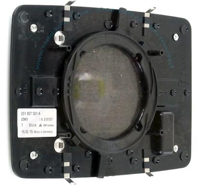 Mirror Glass for Power Mirrors on Vanagon 86-92 (Convex)