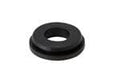 Grommet for plastic fuel expansion tank in wheel well