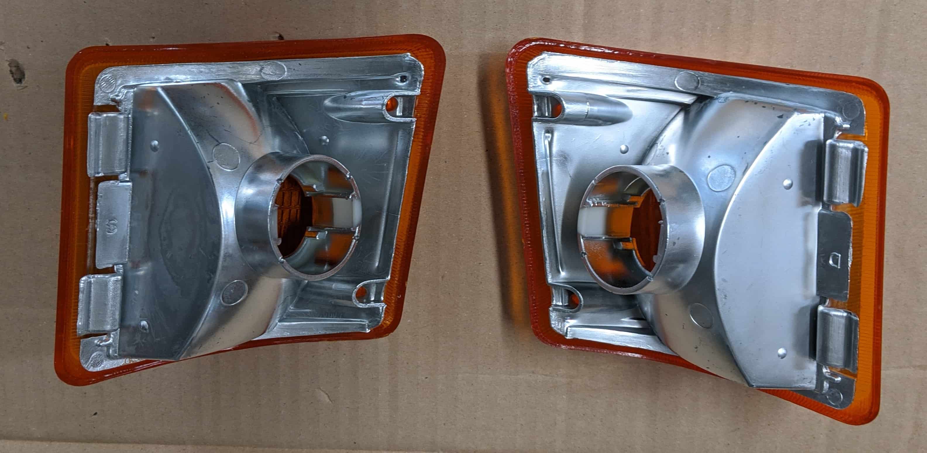 Pair for front turn signal lenses for all Vanagon- European Made