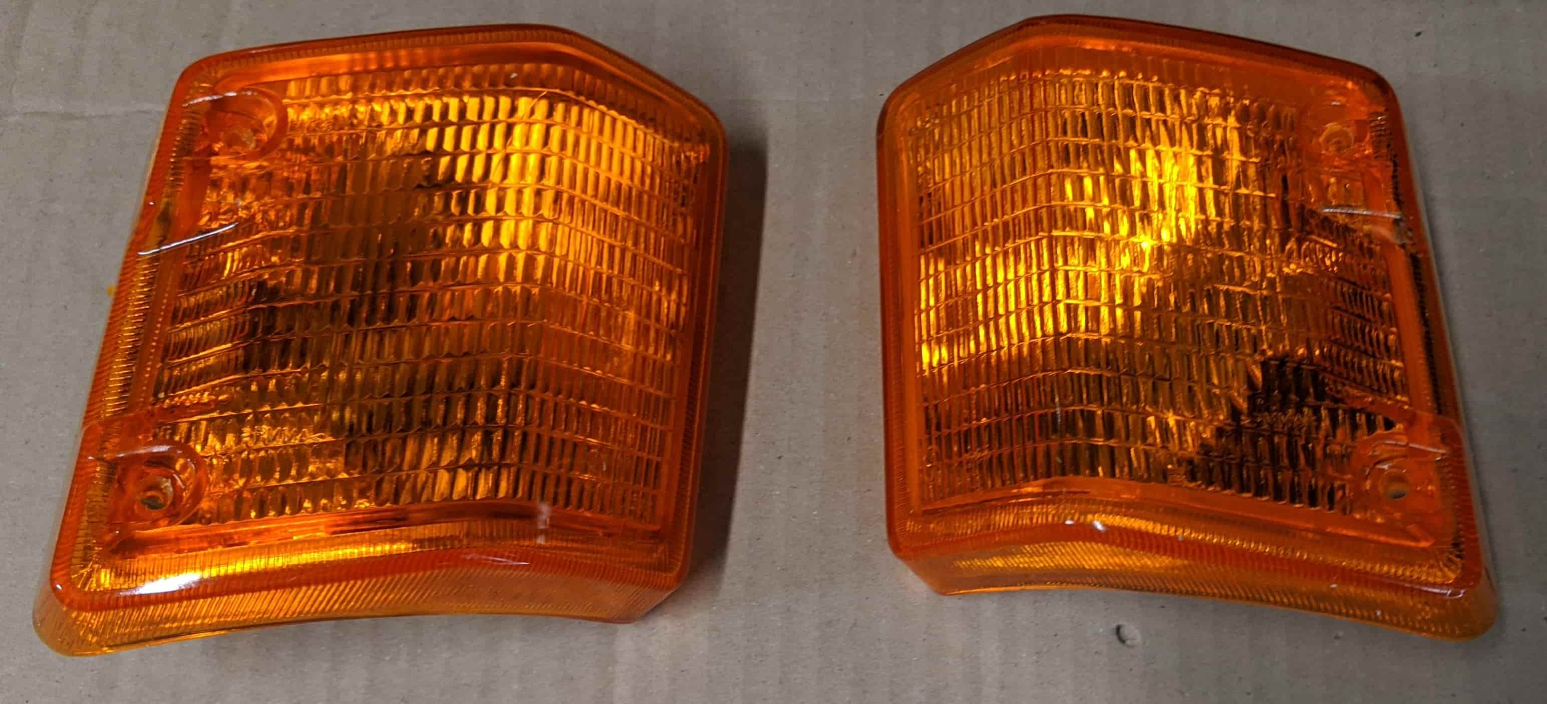 Pair for front turn signal lenses for all Vanagon- European Made