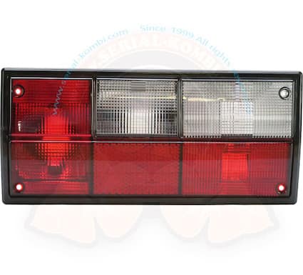 Pair of Tail Light Lenses (Hella version) for all Vanagon with Clear Turn Signal