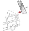 Plastic Clip for rear air intake grill on all Vanagon