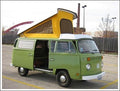Pop Top Canvas for VW Bus from 74-79 Cotton, Yellow, 3-window
