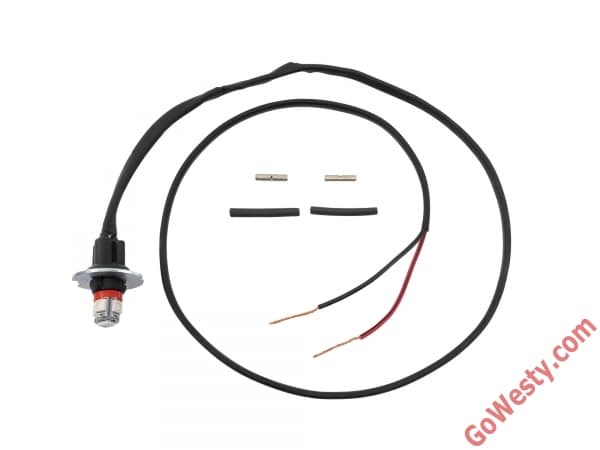 Rear Side Marker Light Socket with LED bulb