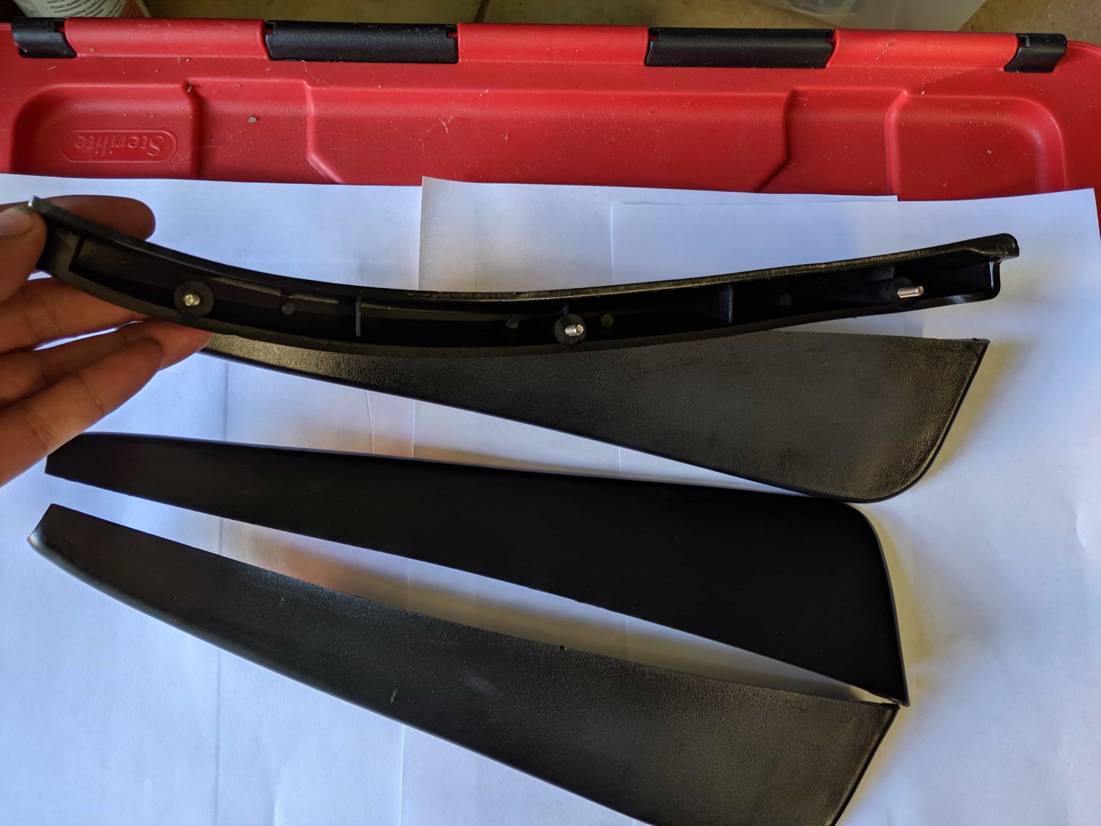Reproduction of Syncro Vanagon Mud Flap with stock mounting points