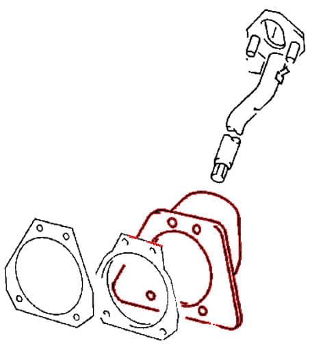 Rubber Boot at base of steering column where it exits the front floor on all Vanagon