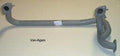 Vanagon Exhaust cross over pipe for 2+4 1.9L