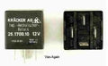 Relay for rear washer and windshield wiper on all Vanagon and 92-97 Eurovan