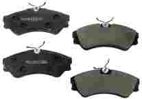 Front Brake Pad Set for Canadian Eurovan with Lucas Caliper and solid Disc