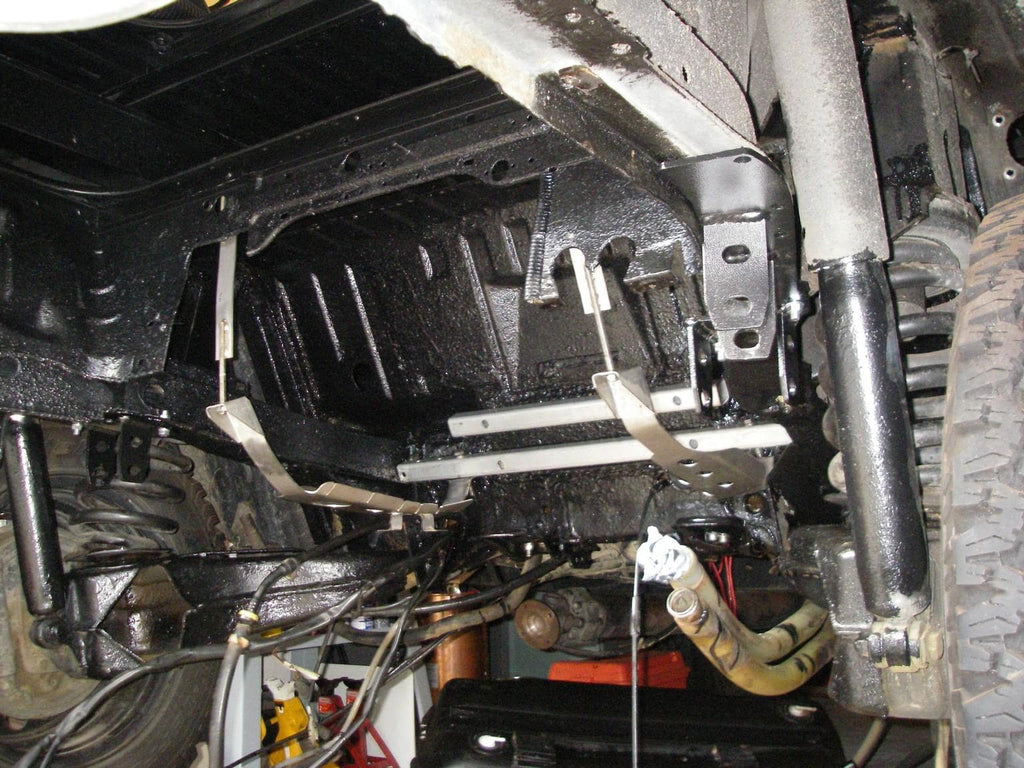Gas Tank Straps for Syncro Vanagon in Stainless Steel