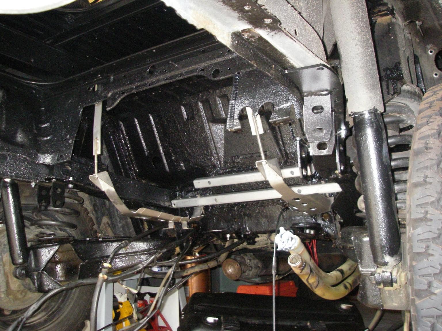 Gas Tank Straps for Syncro Vanagon in Stainless Steel