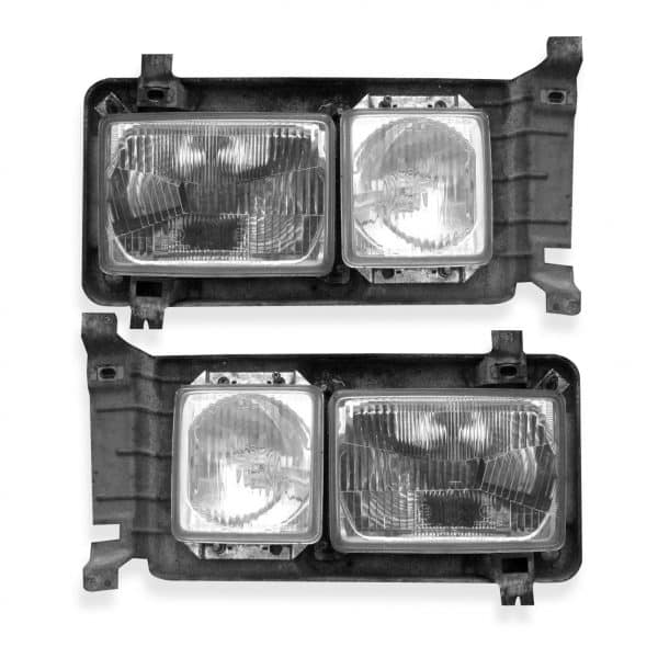 Vanagon H4 Square Headlight Kit with LED bulbs