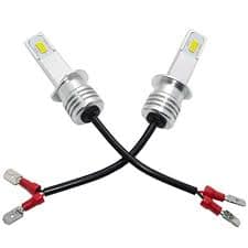 Vanagon H4 Square Headlight Kit with LED bulbs