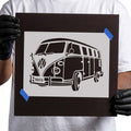 Volkswagen Bus Stencil