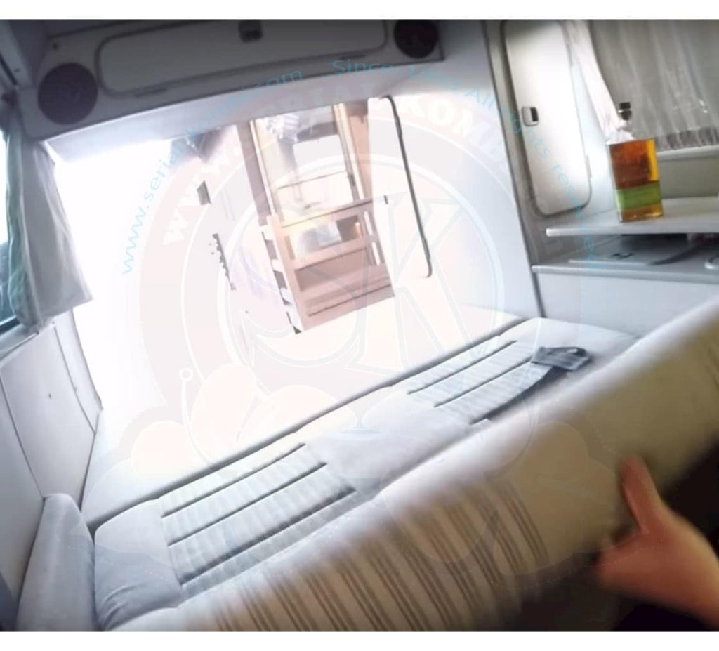 WestyLounger Rear Bench Seat Hinge Kit for all Vanagon Westfalia
