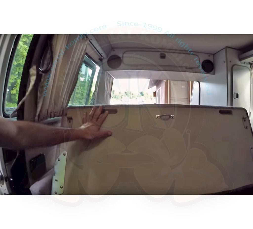 WestyLounger Rear Bench Seat Hinge Kit for all Vanagon Westfalia